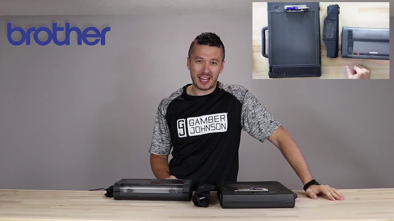 Brother PJ7 Fanfold Case Reshoot