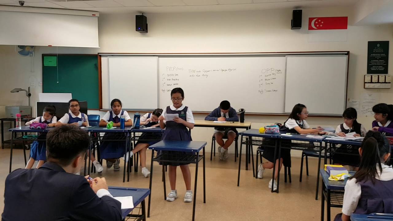 Raffles Girls Primary School @ RI debate
