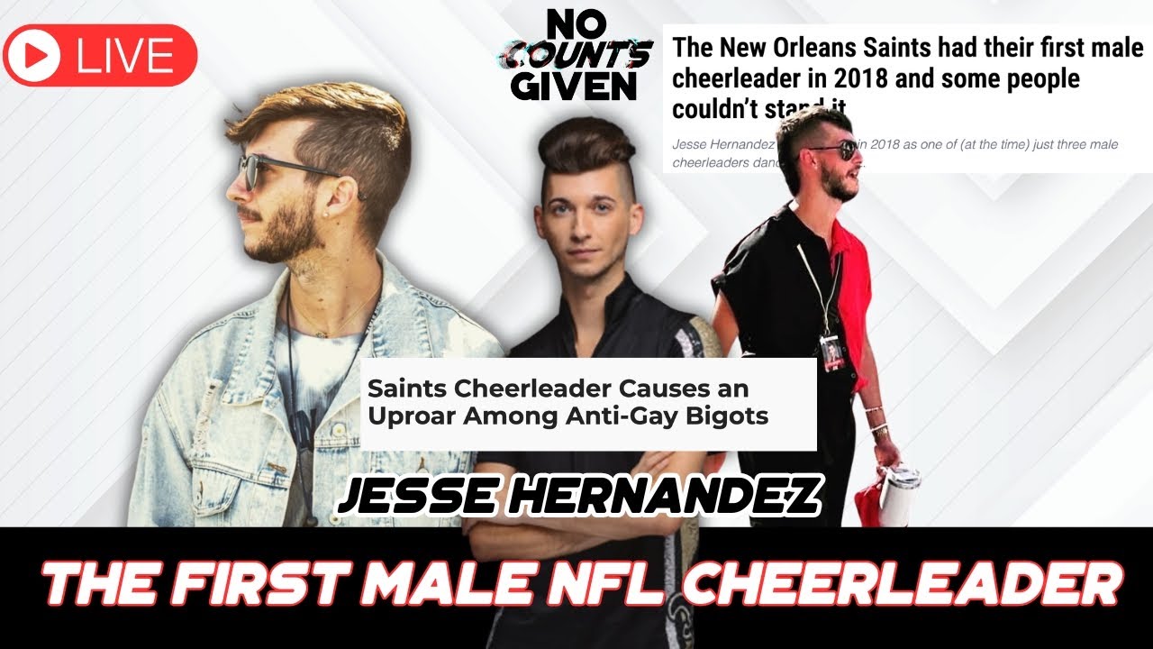PUBLIC BACKLASH WITH ONE THE FIRST NFL MALE CHEERLEADER JESSE HERNANDEZ | NO COUNTS GIVEN #15