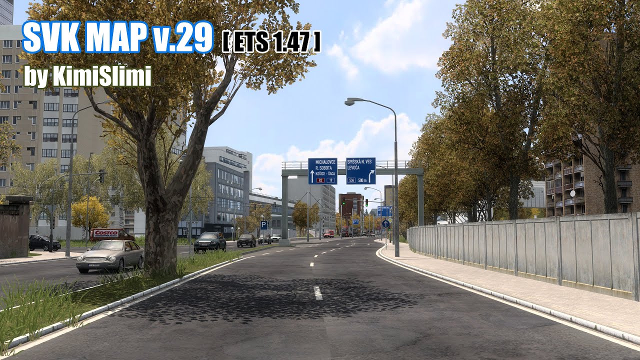 ETS 1.47 | Do you like driving trucks in the city? | SCS Maps Addon | 3 Maps Combo