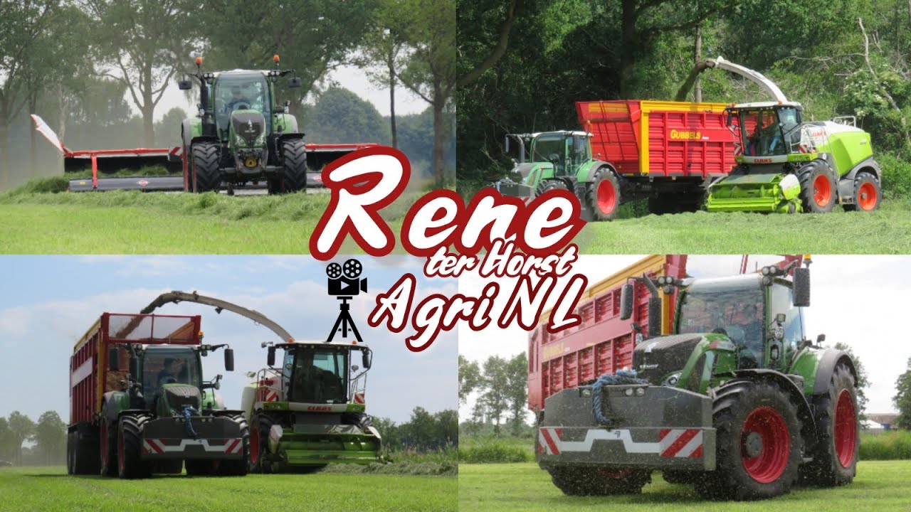 Grass silage 2020 | Gubbels Agro | 3x Fendt | Bandharken | Gras Hakselen | Claas Jaguar 940 | NL