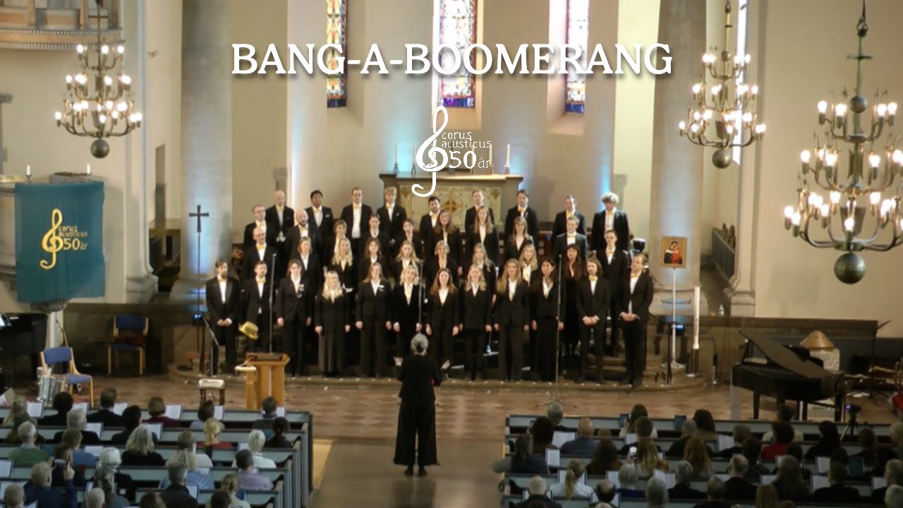 Bang a boomerang | Corus Acusticus 50 år!