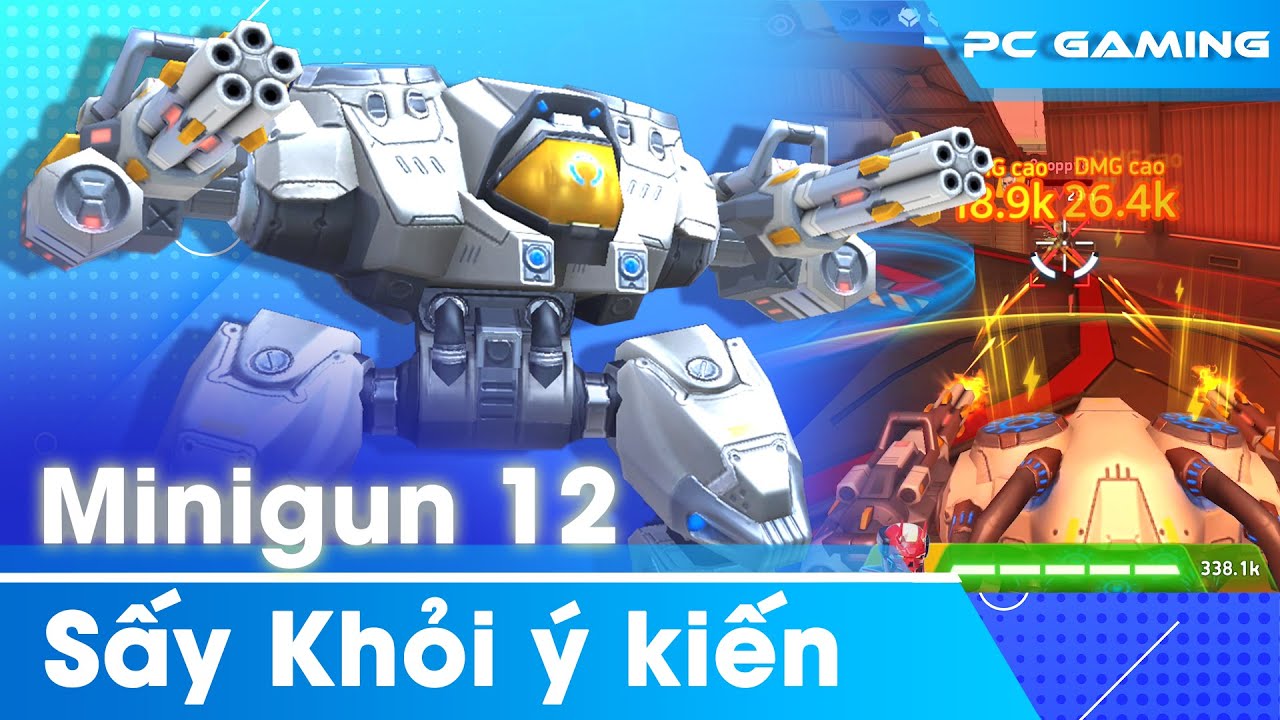 Mech Arena VN# 787| Brickhouse Minigun 12