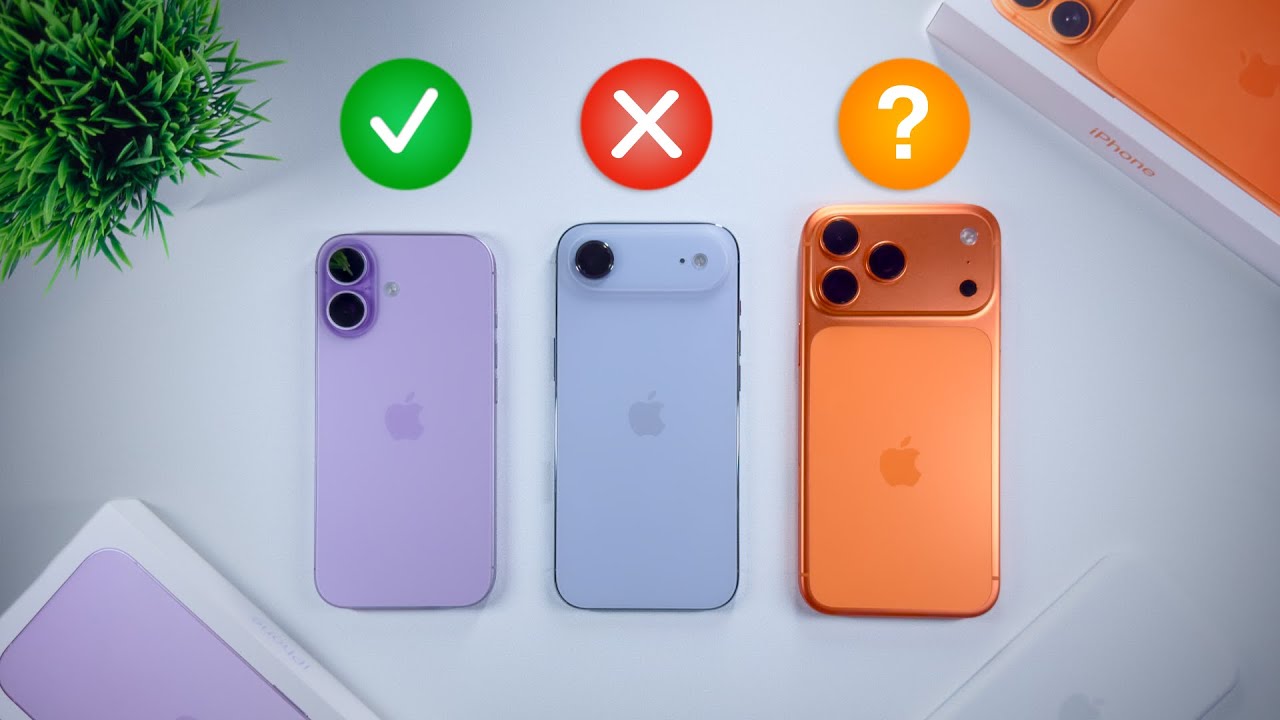 iPhone 17 Pro, Air e 17. Qual è il MIGLIORE da PRENDERE ?