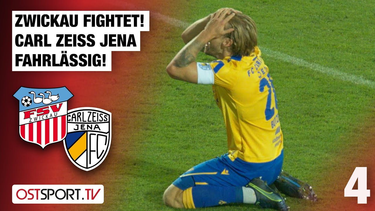 Zwickau fightet! Jena fahrlässig! Zwickau - Carl Zeiss Jena | Regionalliga Nordost