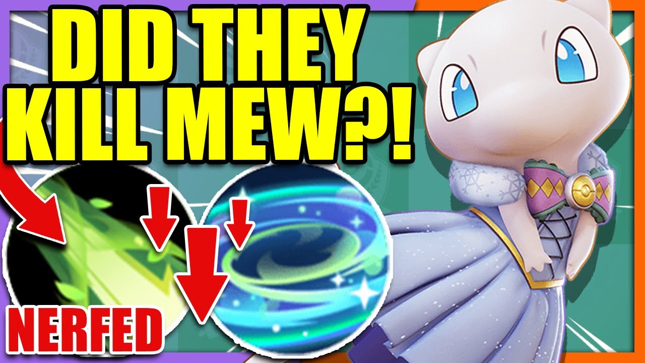 Is MEW UNPLAYABLE after the NERFS or is everyone overexaggerating?! | Pokemon Unite