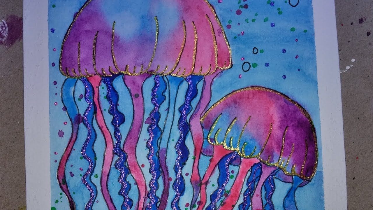 Jellyfish Painting 🪼 