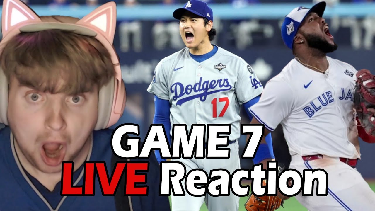 LIVE reaction to Dodgers vs Blue Jays Game 7 World Series 11/1/25!!