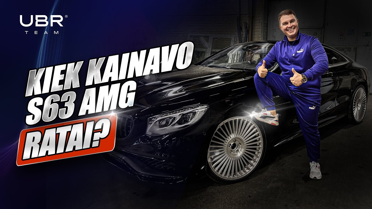 Kiek kainavo S63 AMG ratai? #r8per365 (25 serija)