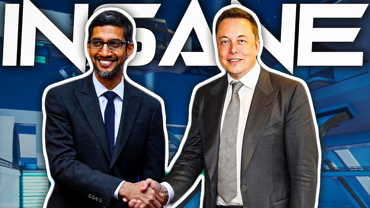 ЭТО ПРОИСХОДИТ! SpaceX Илона Маска и Google ПРЕДСТАВЛЯЮТ партнерство!