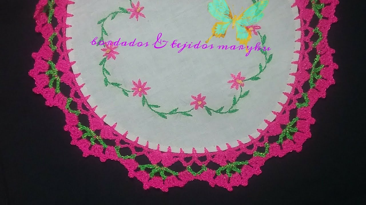 PUNTILLA PARA SERVILLETA O CARPETA  #  34