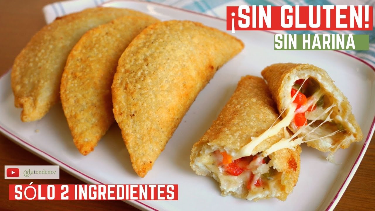 SIN HARINA: Masa de EMPANADILLAS con restos de arroz cocido | SIN GLUTEN, SIN LÁCTEOS, SIN HUEVO