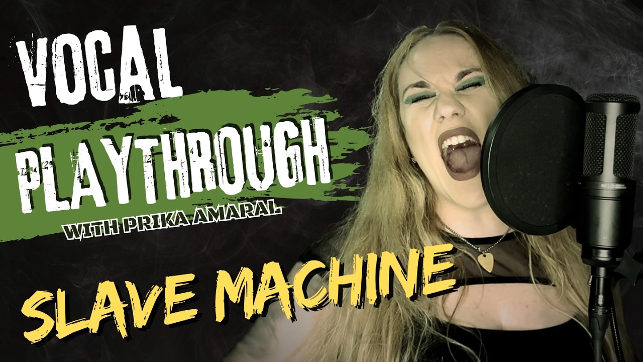 VOCAL Playthrough - SLAVE MACHINE by ⁨Prika Amaral