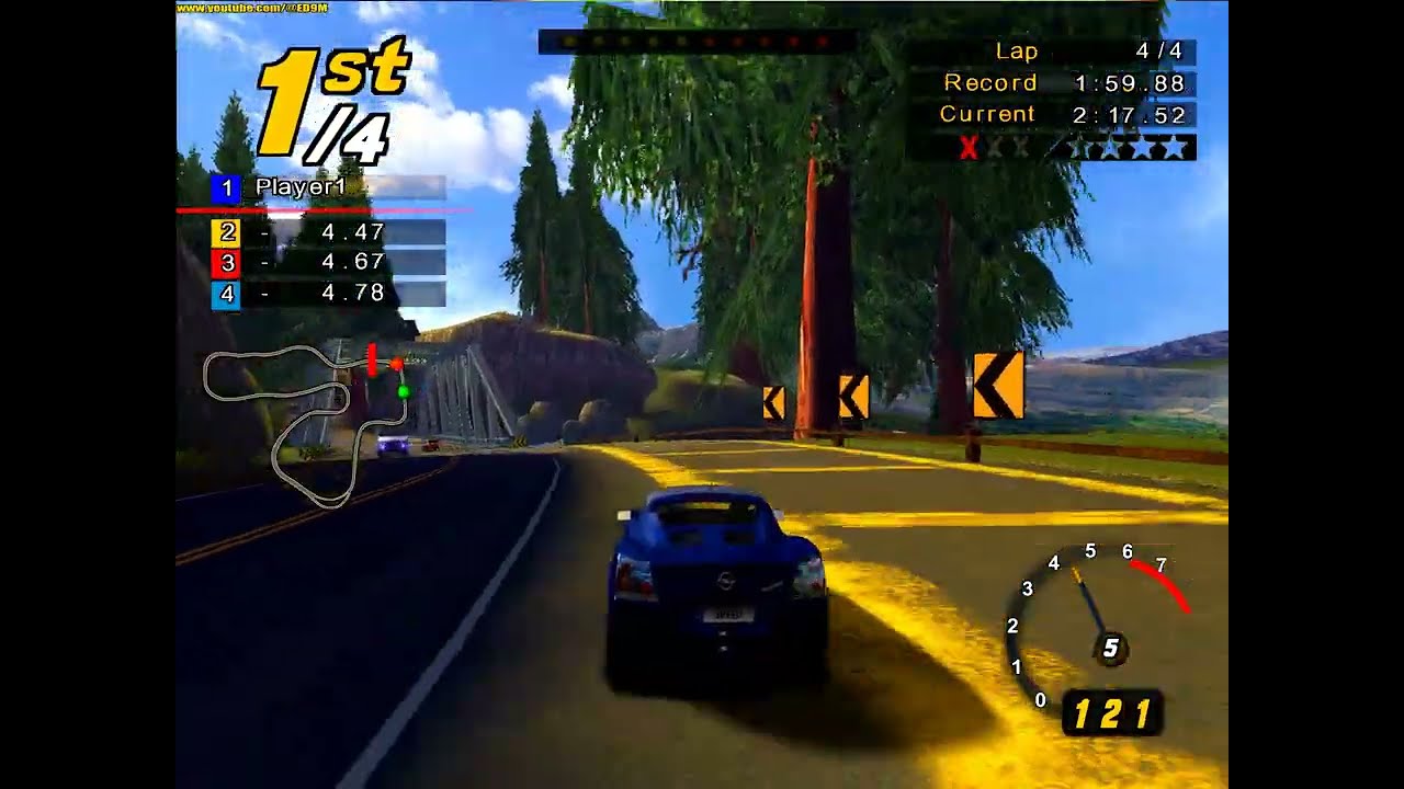NFS Hot Pursuit 2 PS2 - Opel Speedster