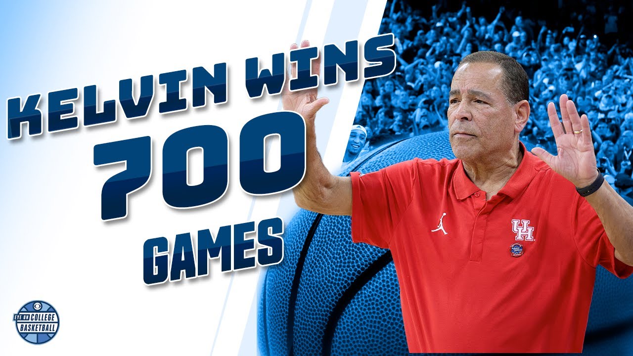Houston's Kelvin Sampson wins 700th game; Georgetown, Patrick Ewing nearly upset vs. Coppin State