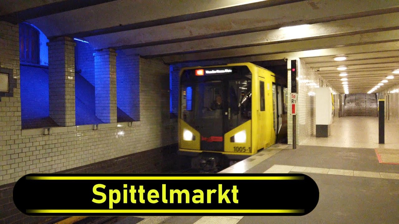 U-Bahn Station Spittelmarkt - Berlin 🇩🇪 - Walkthrough 🚶