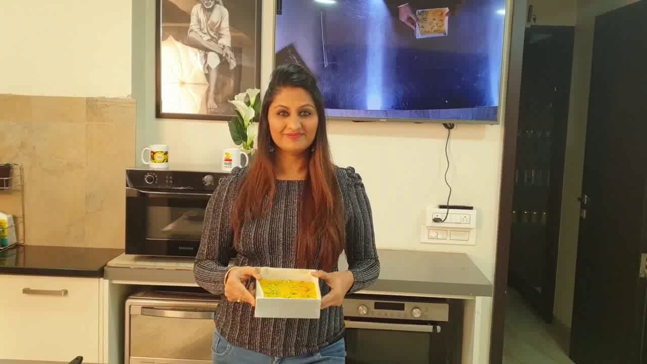 Instant chocolate mango burfi,call 9325294757 ,9850746889 for online classes