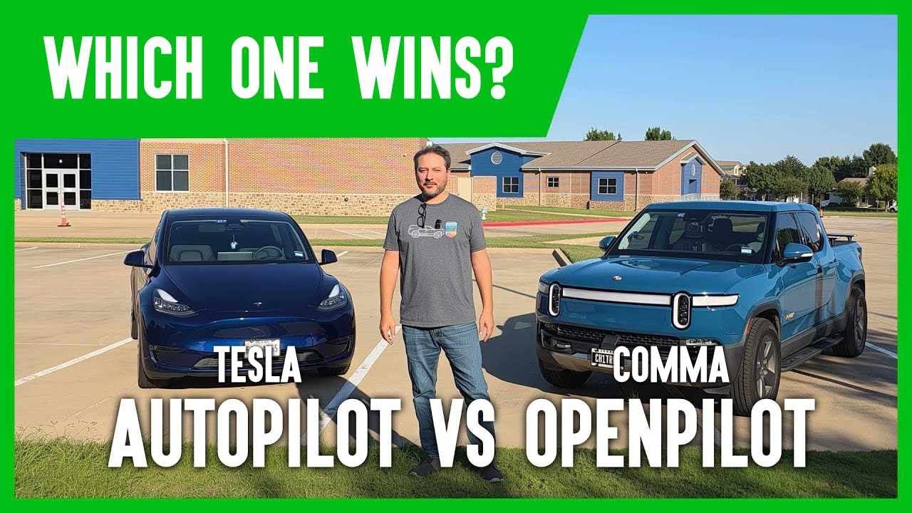 We Switched Cars to Test Driver Assist | Openpilot vs Autopilot
