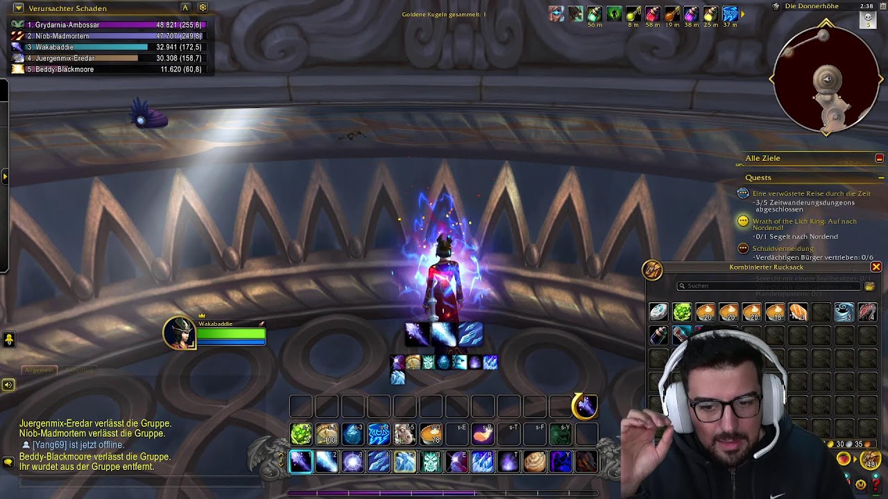 World of Warcraft TBC + SAUERCROWD HARDCORE GRIND
