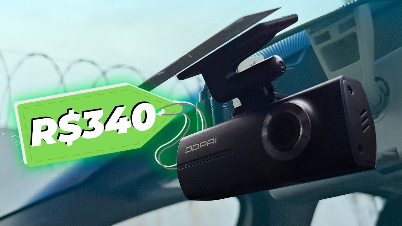 COMPREI a MELHOR Câmera Veicular CUSTO BENEFÍCIO do Momento! | DDPAI Dash Cam N1 Dual