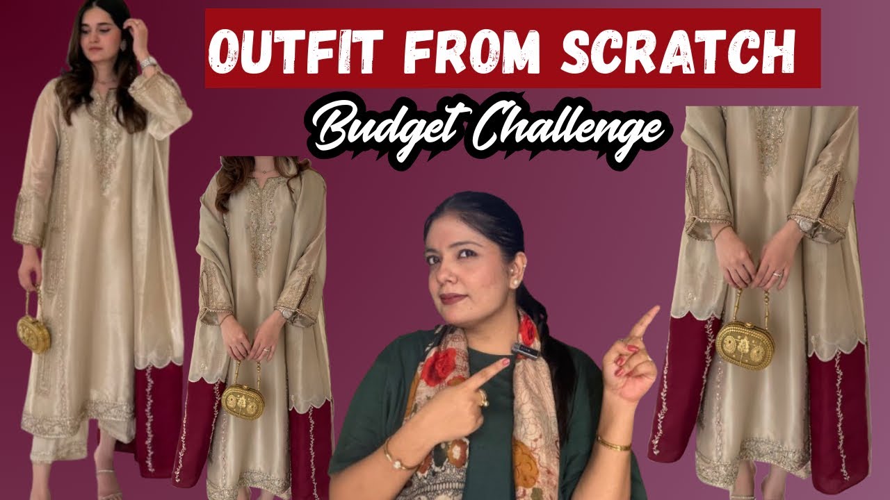 How I Recreated an 88K Designer Dress | Outfit From Scratch | Budget Challenge ✨
