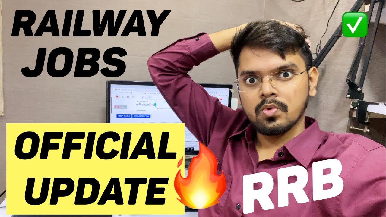 (OFFICIAL) RRB JE,SSE & ALP Recruitment 2022 Update | RRB JE 2022| Railway Jobs 2022