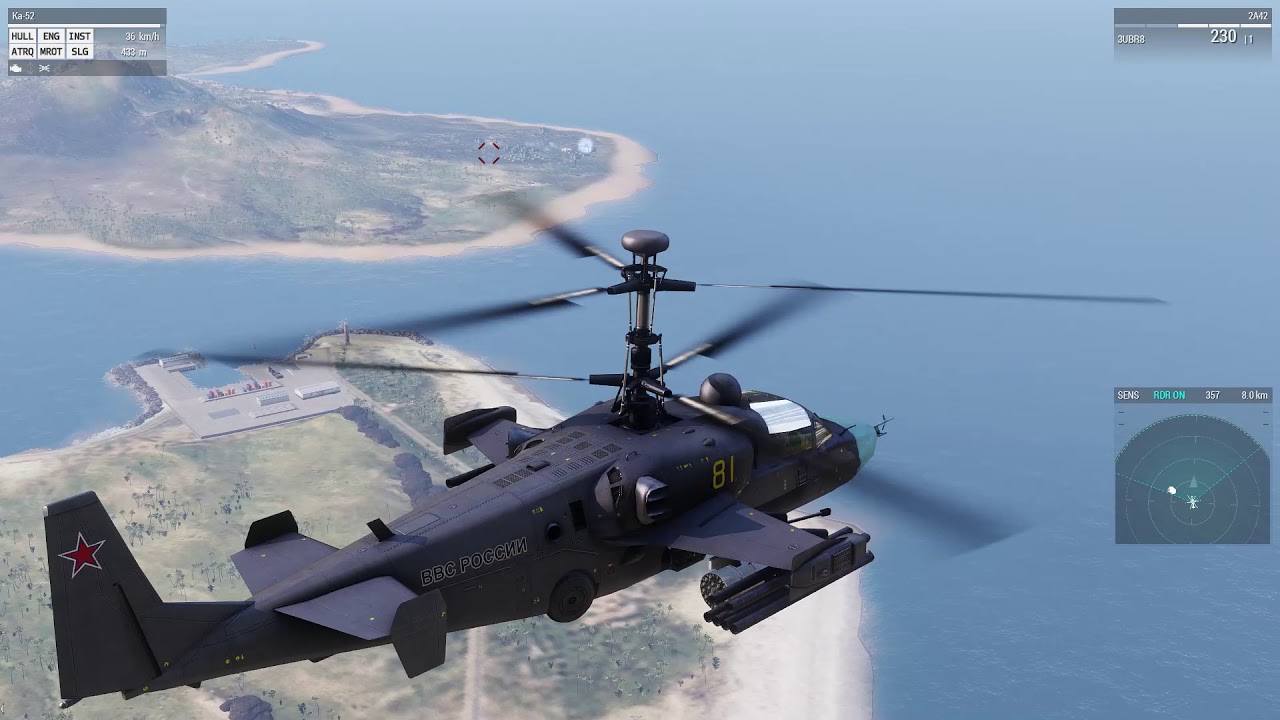 KA-52 Alligator Attack Helicopter (Arma 3)