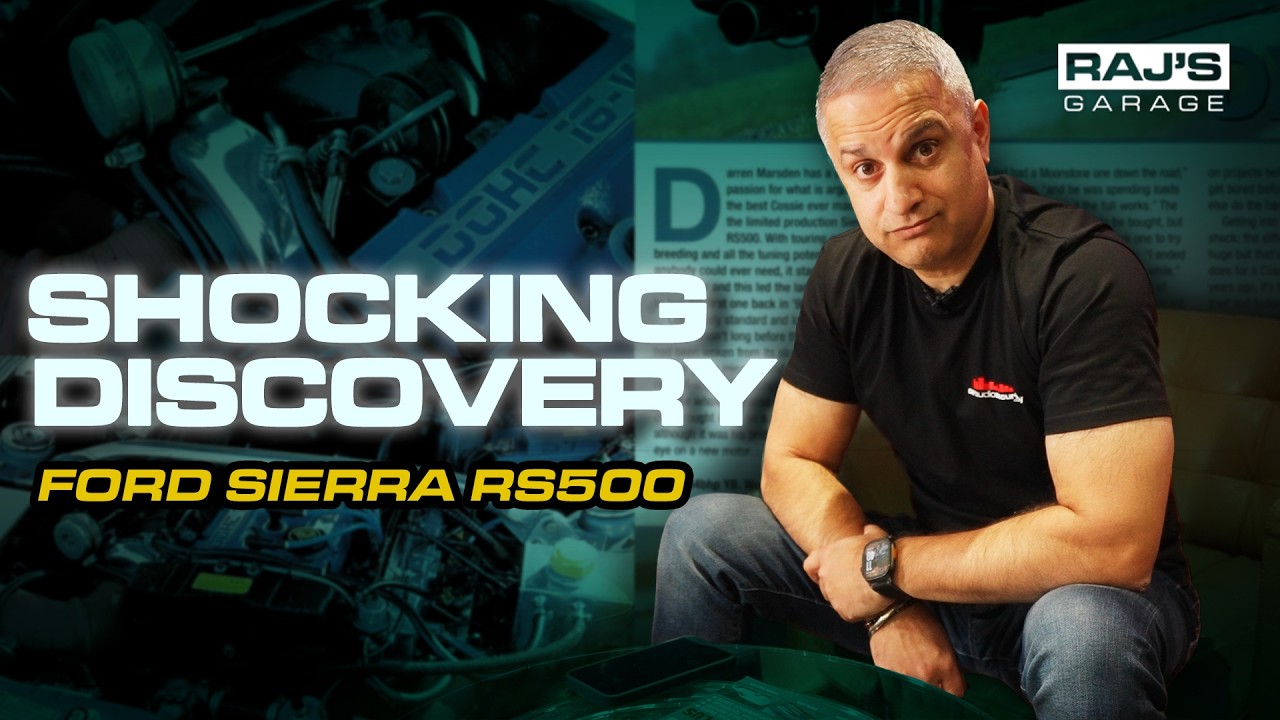 I FOUND the original engine builder! Ford Sierra RS500 EP07 | Raj's Garage