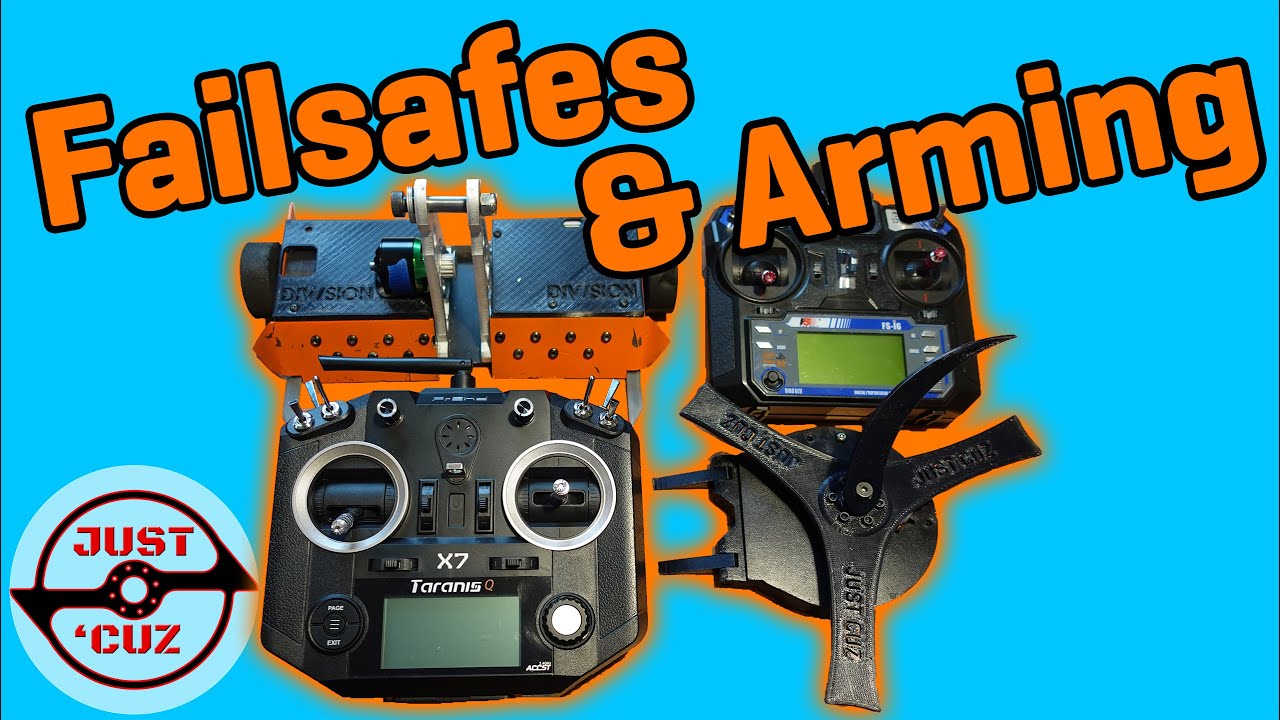 Failsafe and Arming Switch Programming Guide for Combat Robots - FlySky FSi6 and OpenTX with QX7