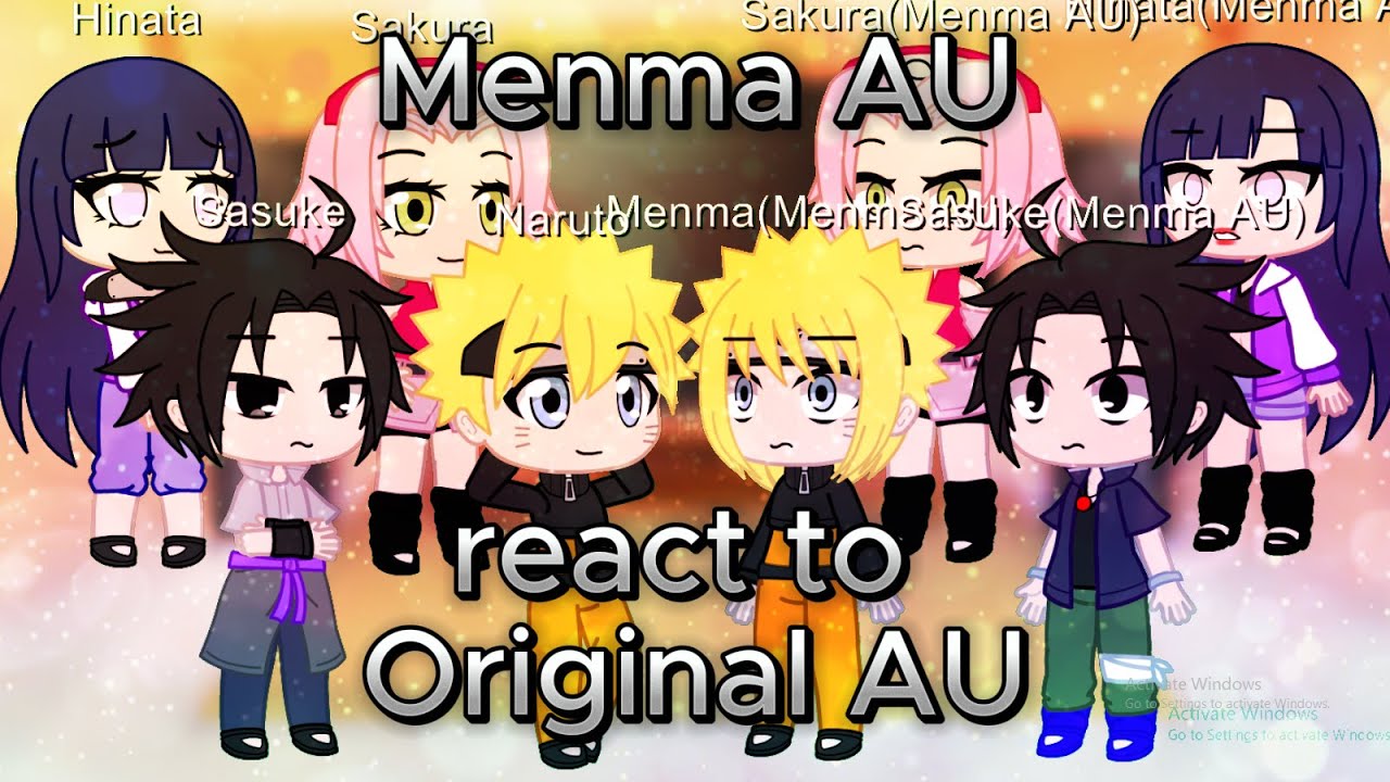 Menma AU react to Original AU(Both parts)|Gacha Nebula|Demi Berri