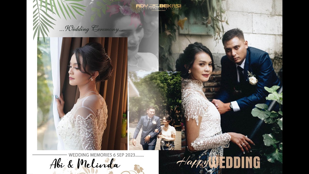 Cinematic Wedding ABI & Melinda | Kamera Sony ZV E10 Lensa Sony 35 - 1.8 | Dji Mavic 3