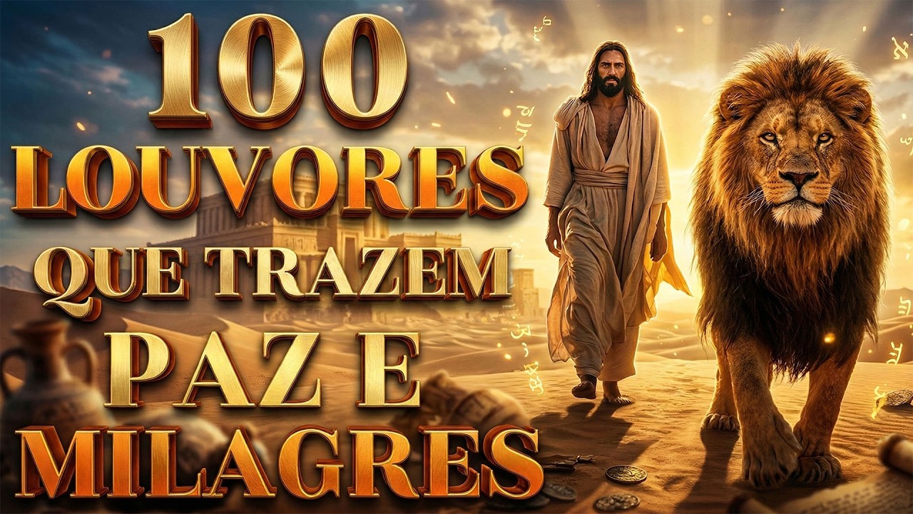 100 Louvores Que Atraem Paz e Milagres | Música Gospel Transformadora 2026