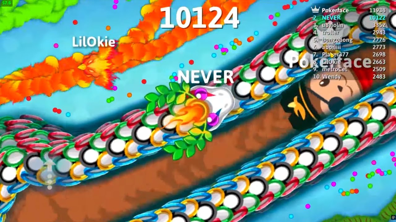 Snake.io: This Circling Strategy Makes You Unstoppable Snake.io 🐍 #219