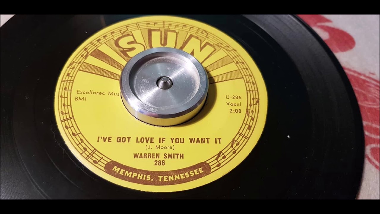 Warren Smith - I've Got Love If You Want It - 1958 Rockabilly - SUN 286