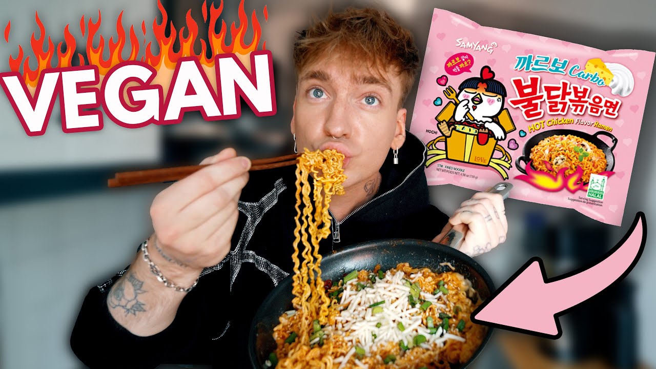 Ich teste die gehypten Carbonara Ramen in Vegan 🔥 (TikTok) | Fabi Wndrlnd