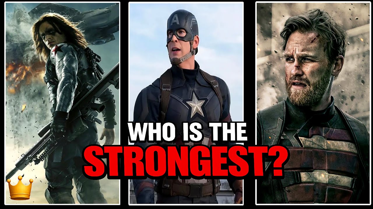 Every MCU Super Soldier Ranked From Weakest to Strongest #marvel