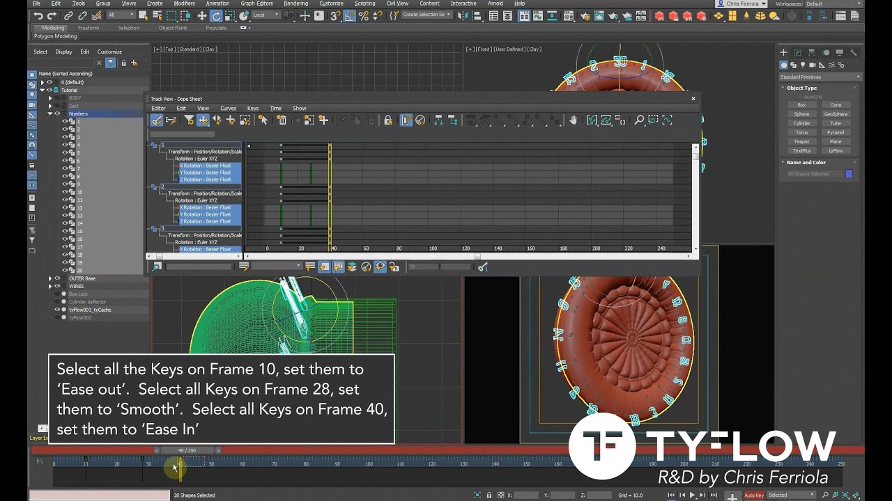 tyFlow DARTBOARD Balloon Tutorial with project Assets and Instructions
