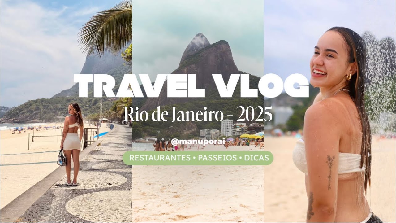 VLOG 7 DIAS NO RIO DE JANEIRO 🏖️ • nossas dicas de uma segunda vez na cidade maravilhosa •