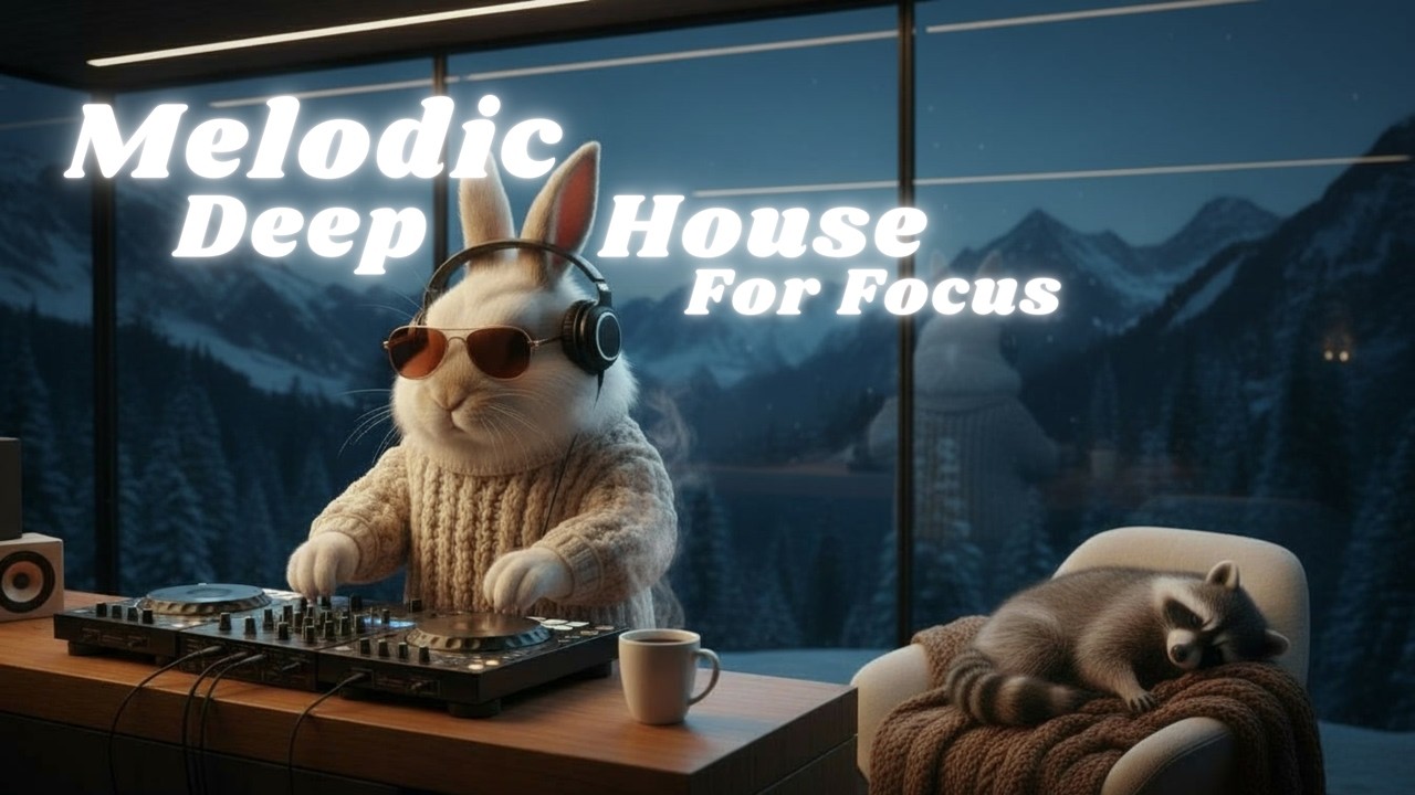 4AM Study Session ☕ Melodic Deep House for Focus & Productivity
