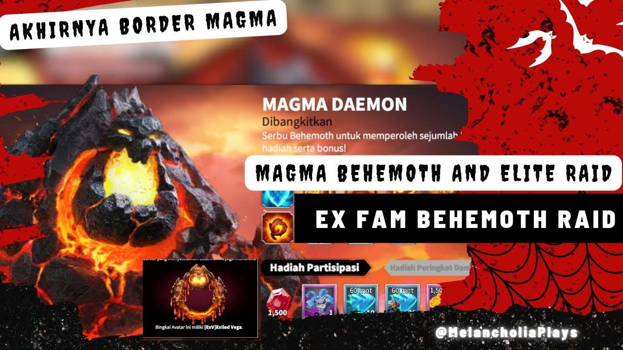 Magma Daemon Behemoth Dan Elite Raid Magma di Season 1+ Kita Gas Border Magma | Call Of Dragons