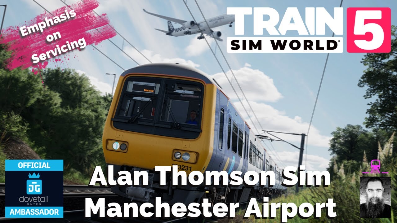 TSW Alan Thomson Simulation Manchester Airport Commuter