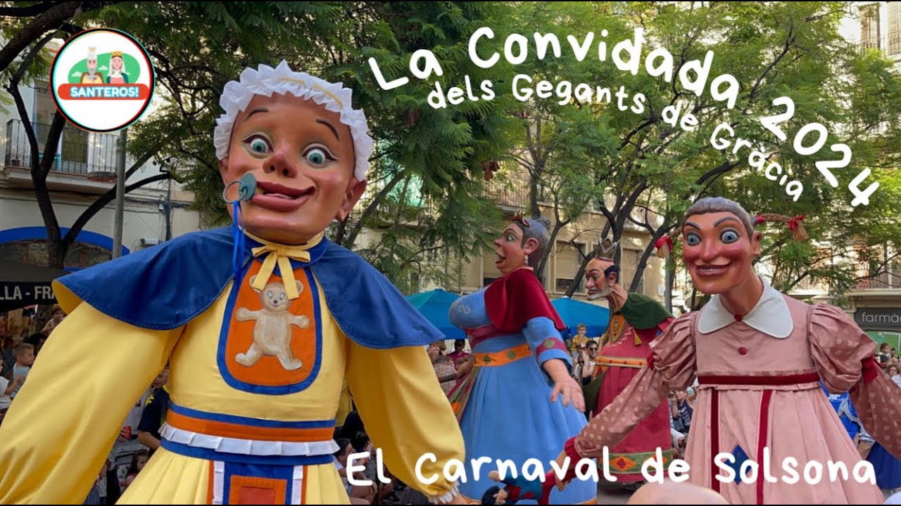 La Convidada dels Gegants de Gràcia 2024 - El Seguici del Carnaval de Solsona