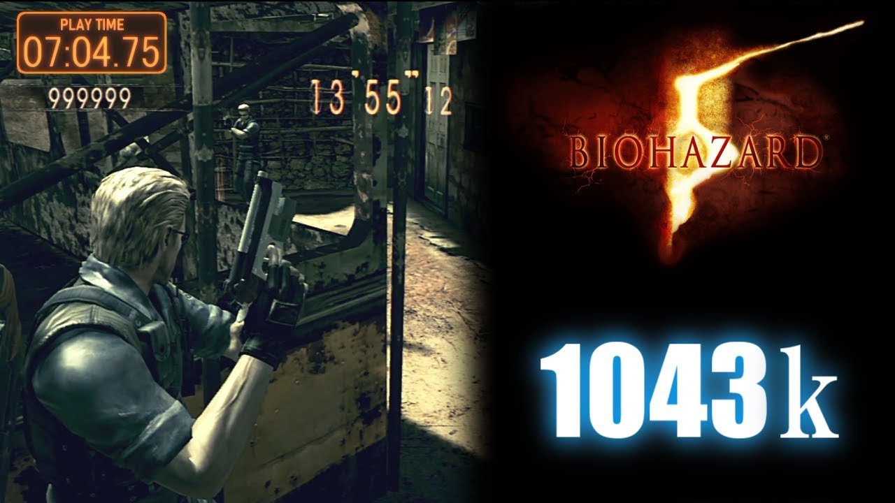 [PS3]バイオハザード5／RESIDENT EVIL 5：THE MERCENARIES #222 集会場 1,043,324(13：50)