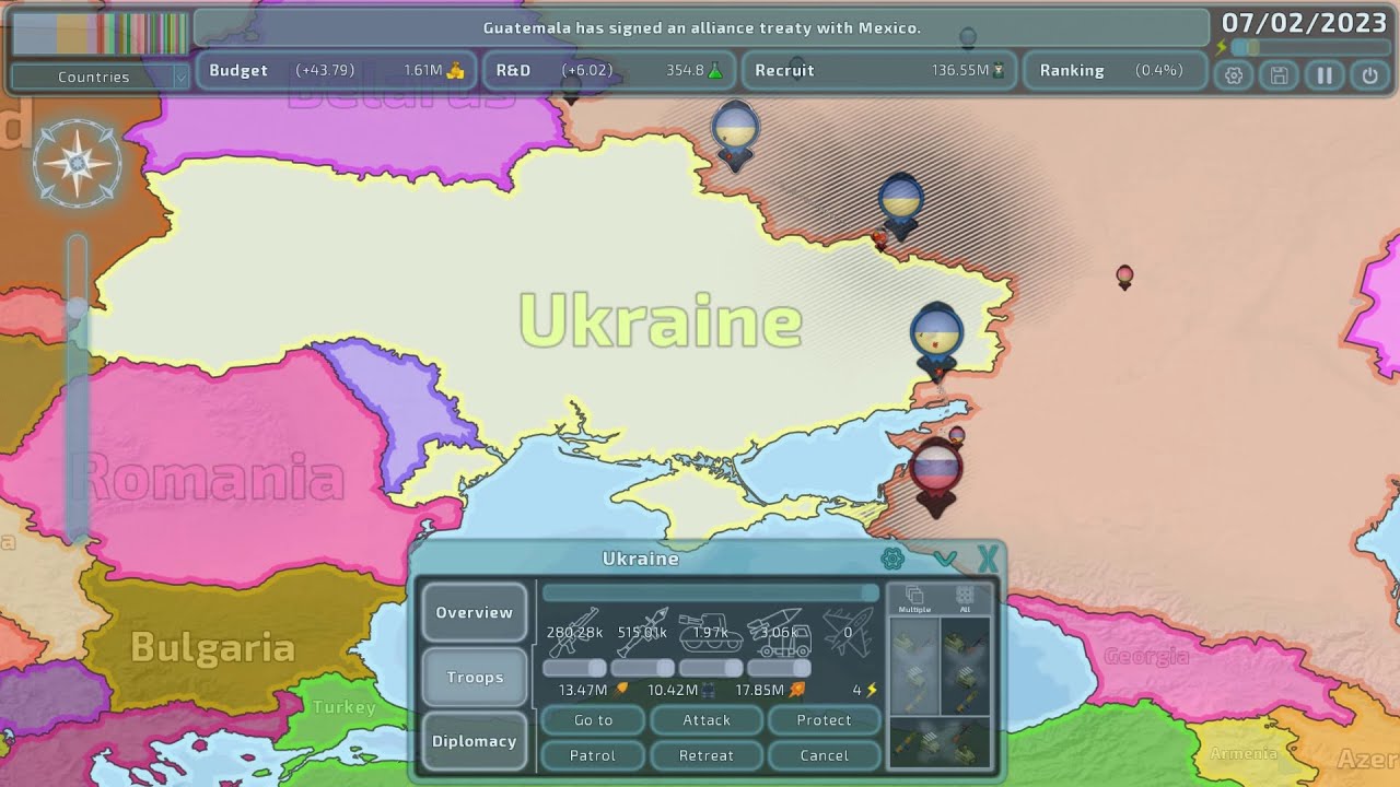 Showcase 2: Ukrainian counter-offensive