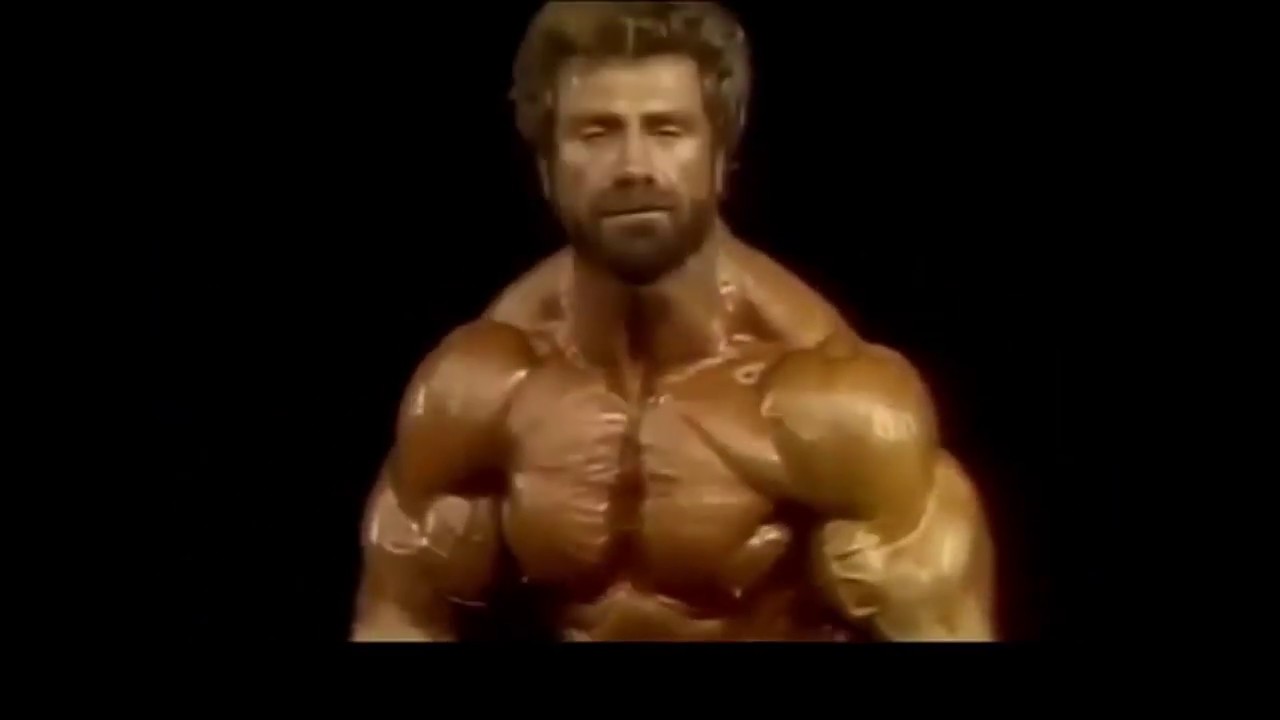 TRUE CLASSIC BODYBUILDING ART!! JUSUP WILKOSZ POSING AT THE MR OLYMPIA 1984!!