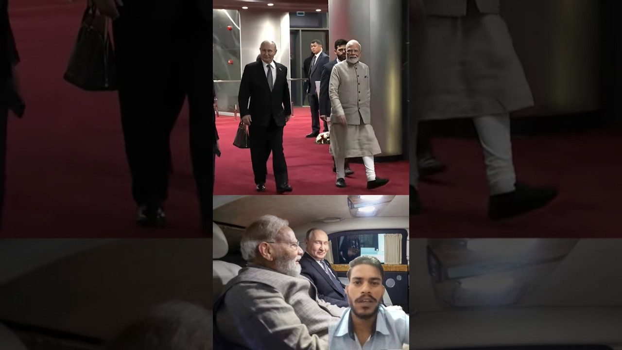 Modi, Putin travel together for 6th World Nomad Games inauguration
