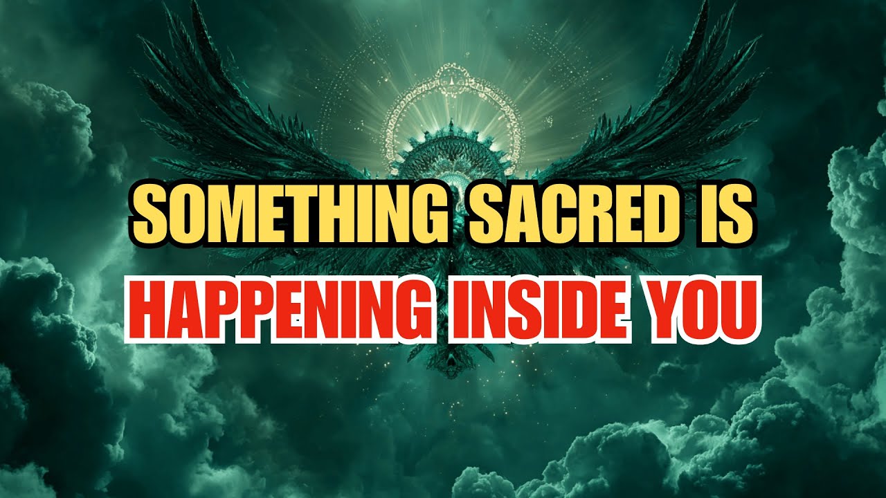 Chosen One, Something Sacred Is Happening Inside You. Most Watch.