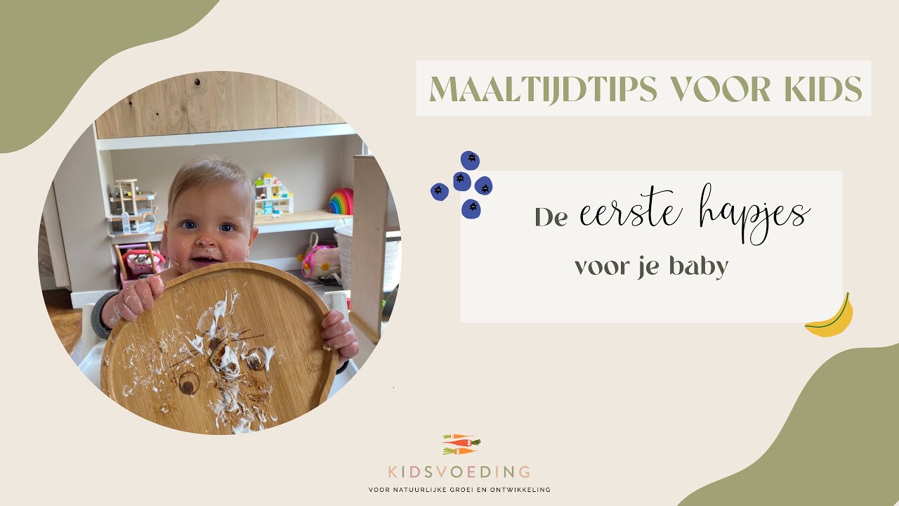 De eerste hapjes van je baby...👶🏻
