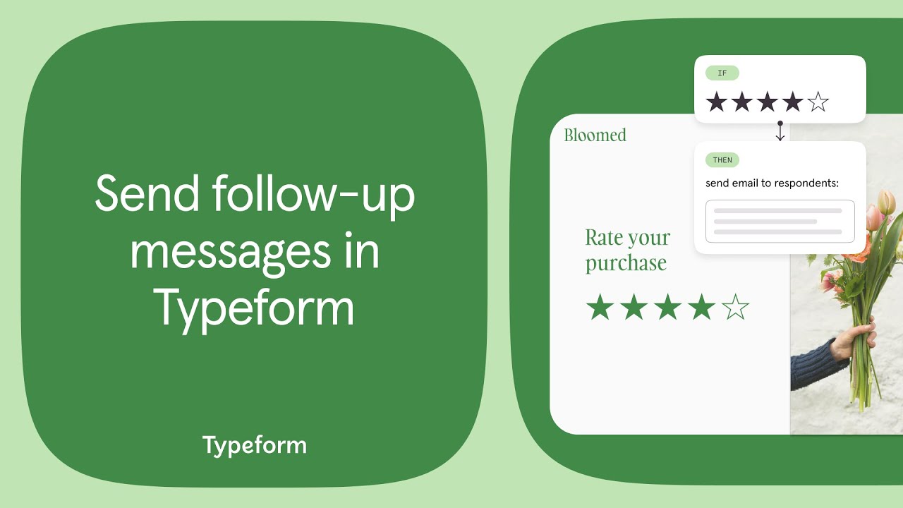 How to send follow-up messages in Typeform | Typeform Help Center