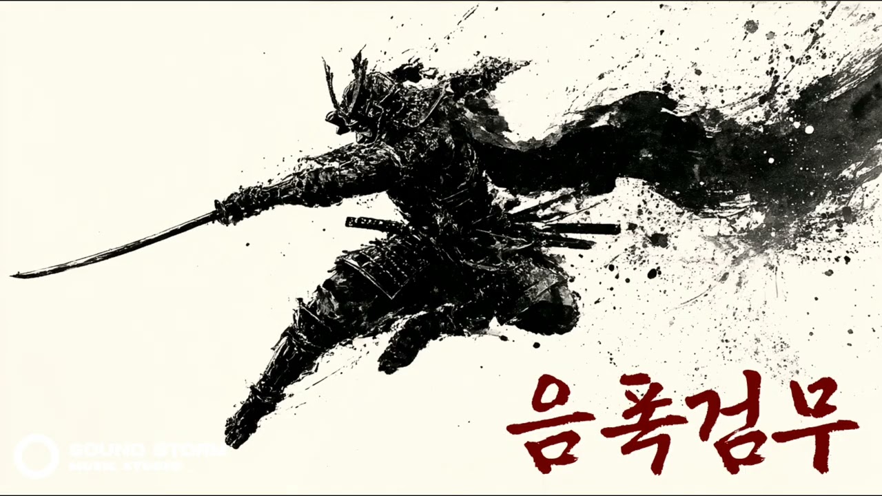 [동양풍 Beat] 범이 이름을 걸었으니 발걸음도 범이로다 | 음폭검무(音爆劍舞) | 웅장한 전투 액션 게임 BGM | Epic War Drums & Metal